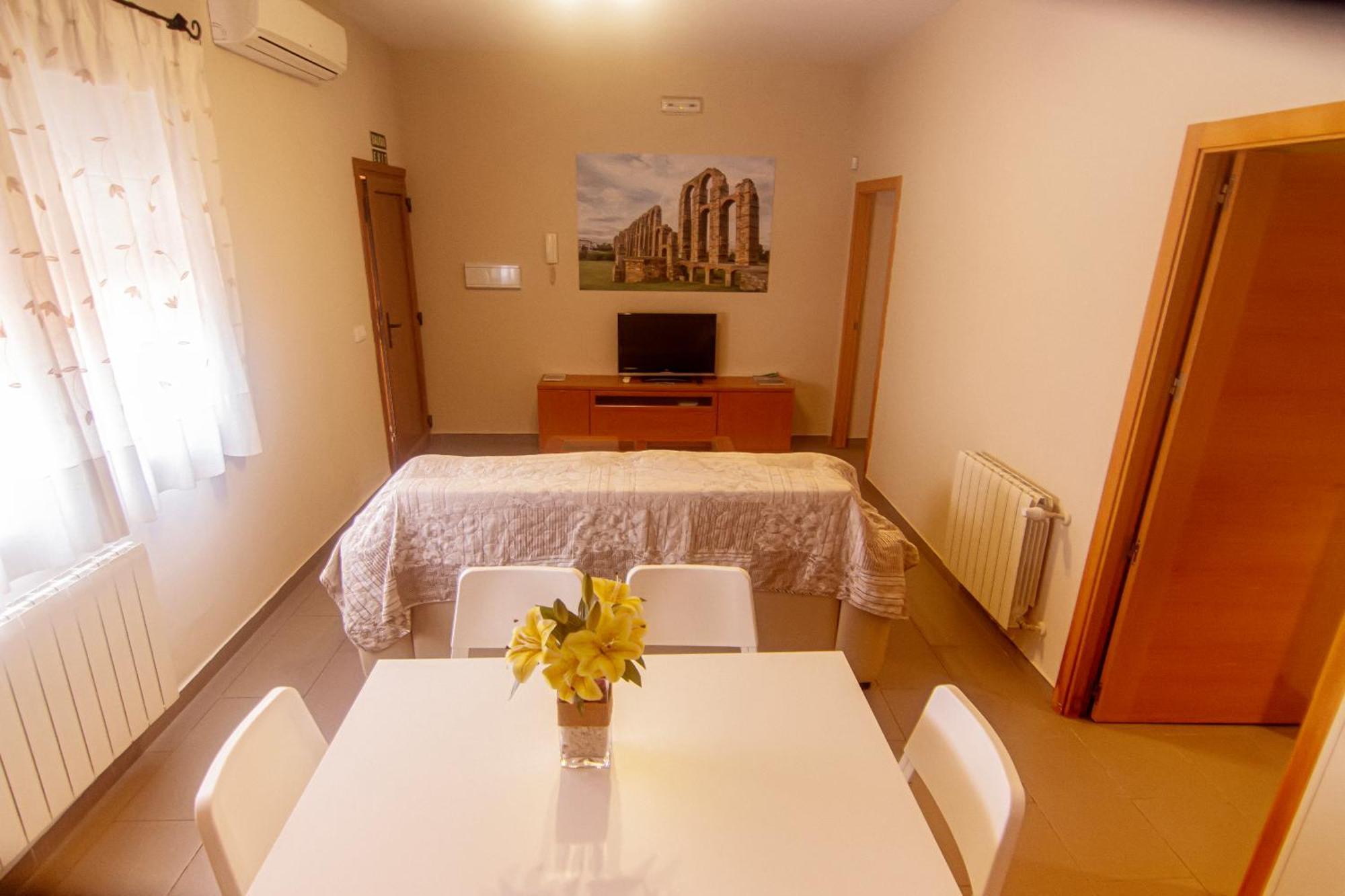 Apartamentos Turisticos Domus Aquae Mérida Luaran gambar